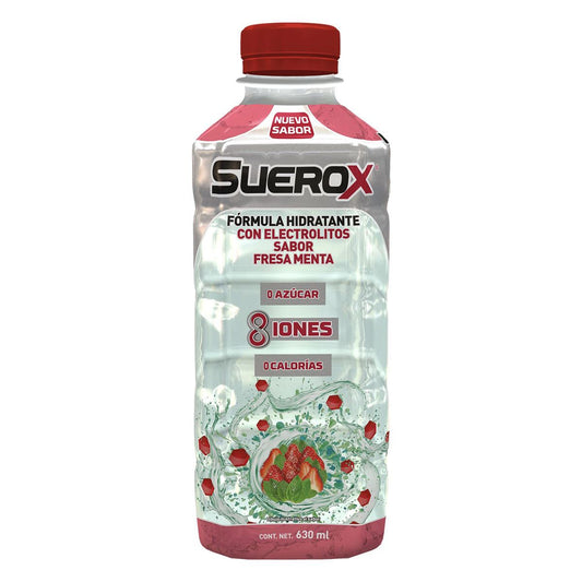 SUEROX 8IONES FRESA MENTA 630 ML