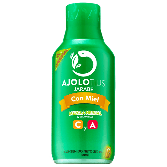 AJOLOTIUS JARABE CON MIEL 1 JBE 250 ML