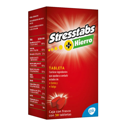 STRESSTABS 600 + HIERRO 30 TAB