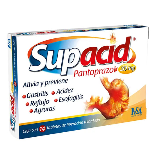 SUPACID 14 TABS 20 MG
