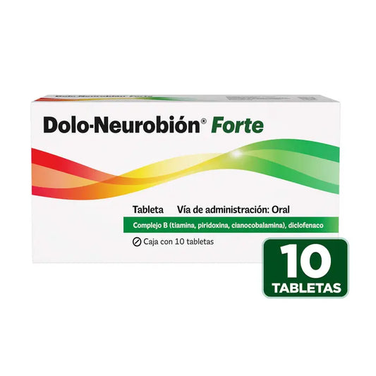 DOLO NEUROBION FORTE 10 TAB 50/50/50/1MG
