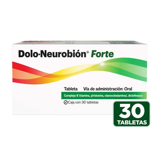 DOLO NEUROBION FORTE 30 TAB 50/50/50/1MG