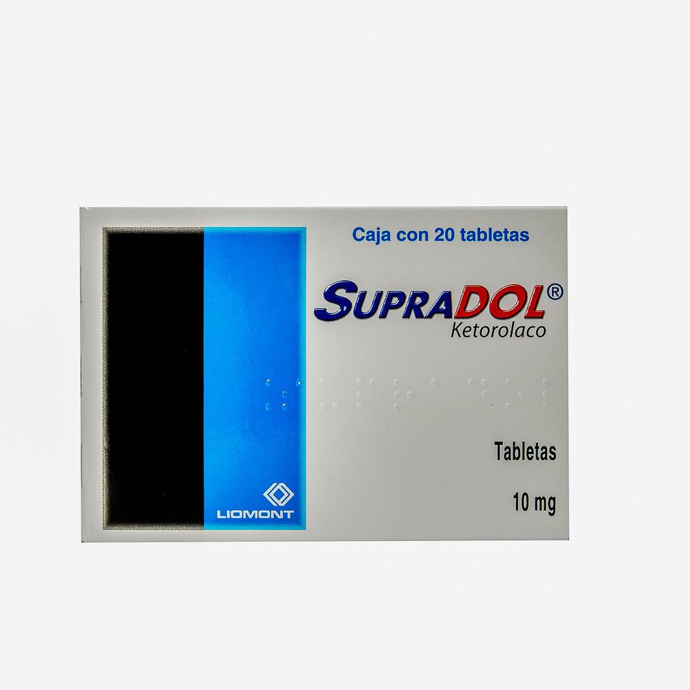 SUPRADOL 20 TAB 10 MG
