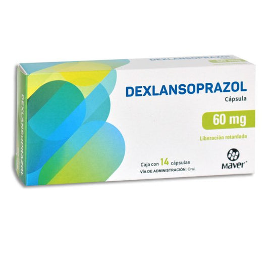 DEXLANSOPRAZOL 14 CAPS 60 MG