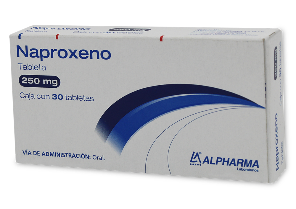 NAPROXENO 30 TAB 250 MG