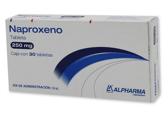 NAPROXENO 30 TAB 250 MG