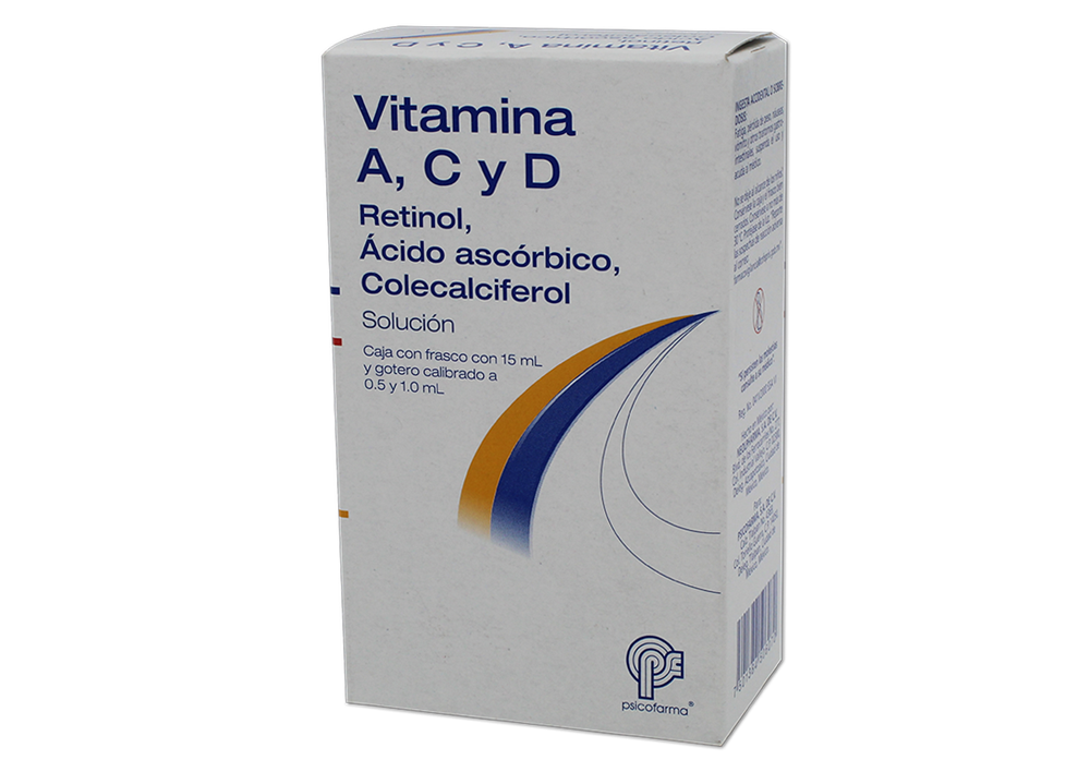 VITAMINA ACD 1 GOT 90/180 UI 15 ML