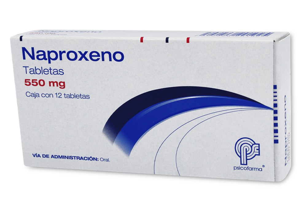 NAPROXENO SODICO 12 TAB 550 MG