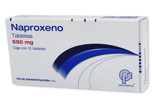 NAPROXENO SODICO 12 TAB 550 MG