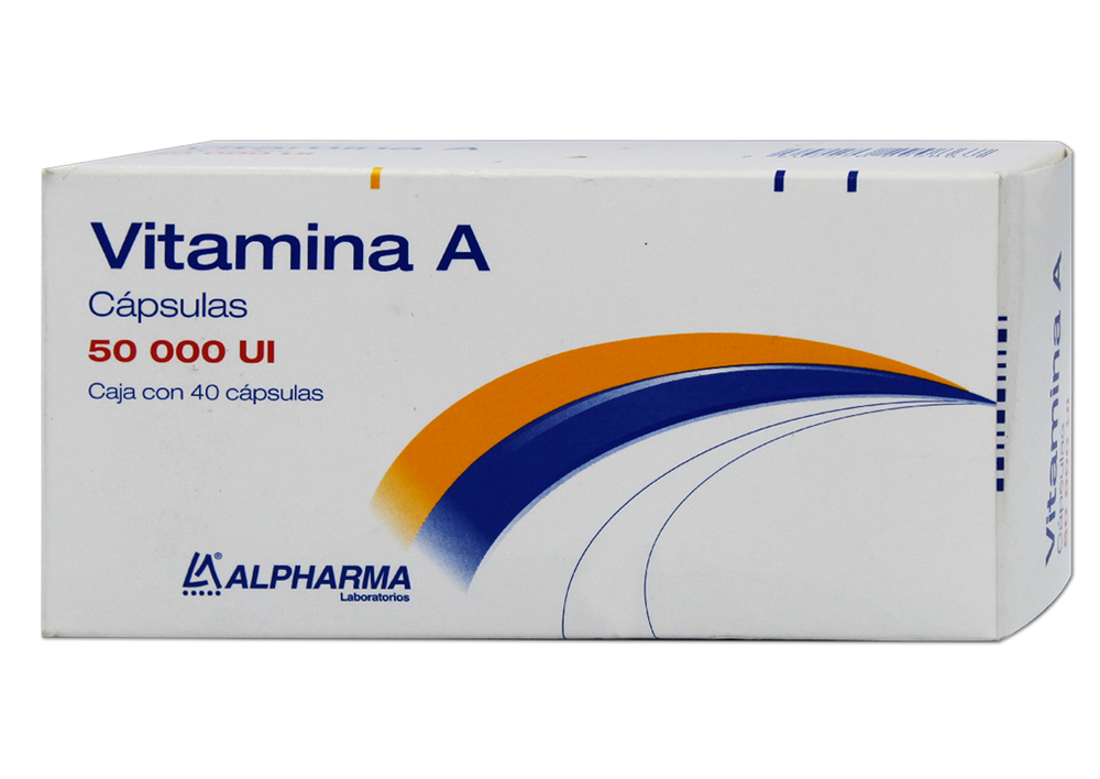 RETINOL (VITAMINA A) 40 CAPS 50000 UI