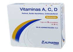 RETINOL/ACIDO ABSORBICO/COLECA 5 AMP 3ML