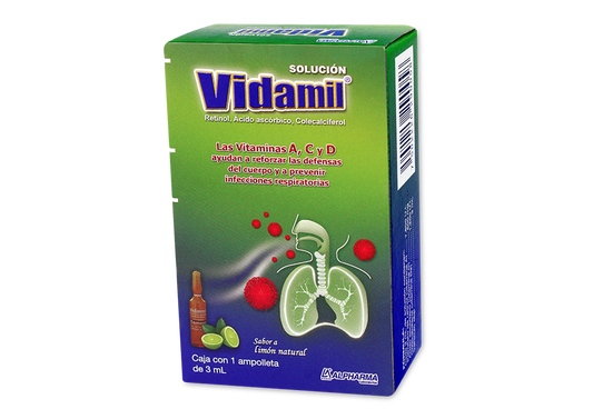 VIDAMIL 1 AMP 7800/600/1200 3 ML