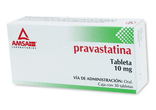 PRAVASTATINA 30 TAB 10 MG