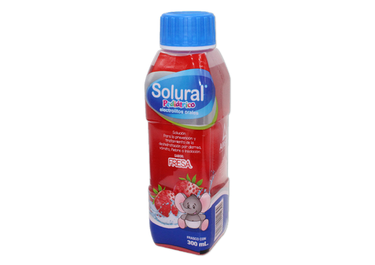 SOLURAL PEDIATRICO FRESA 1 SOL 300 ML