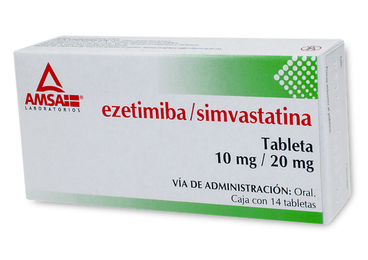 EZETIMIBA/SIMVASTA 14 TAB 10/20 MG