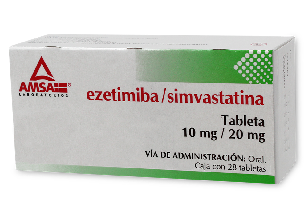 EZETIMIBA/SIMVASTA 28 TAB 10/20 MG
