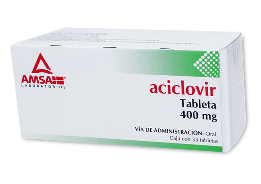 ACICLOVIR 35 TAB 400 MG