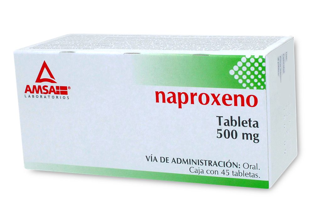 NAPROXENO 45 TAB 500 MG