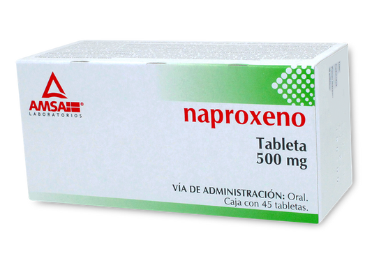 NAPROXENO 45 TAB 500 MG