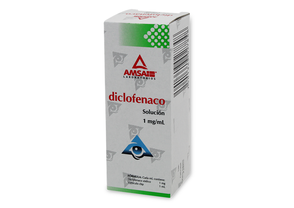 DICLOFENACO 1 SOL 1MG/1ML 5ML