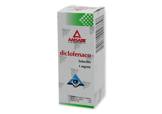 DICLOFENACO 1 SOL 1MG/1ML 5ML