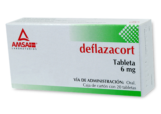 DEFLAZACORT 20 TAB 6 MG