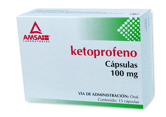 KETOPROFENO 15 CAPS 100 MG