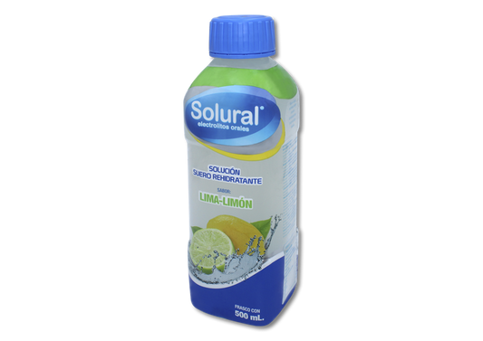 SOLURAL LIM-LIMON 1 SOL 314/149MG/500 ML
