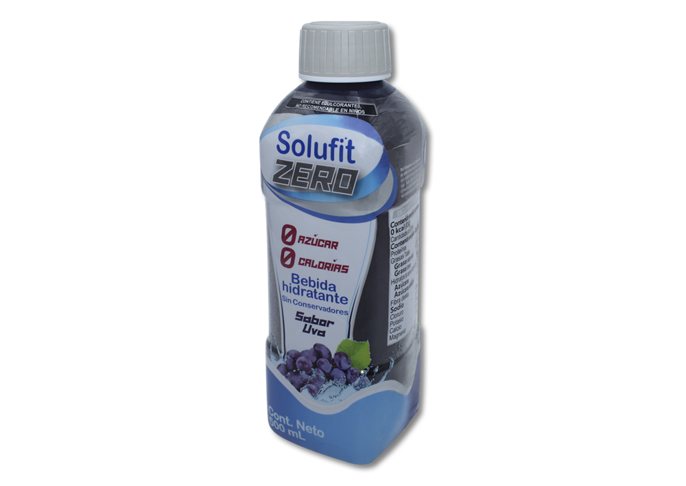 SOLUFIT ZERO UVA 1SOL 500 ML