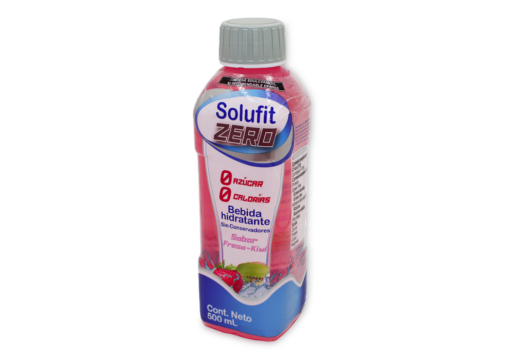 SOLUFIT ZERO FRESA-KIWI 1SOL 500 ML