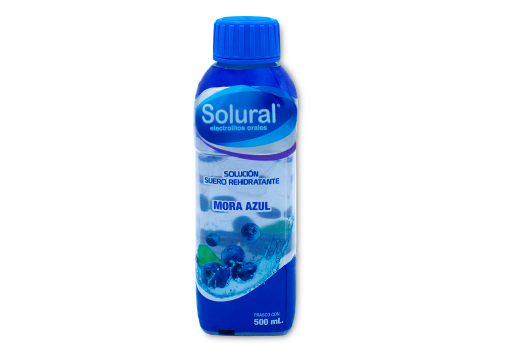 SOLURAL MORA AZUL 1 SOL 500 ML