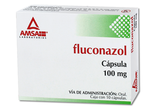 FLUCONAZOL 10 CAP 100 MG