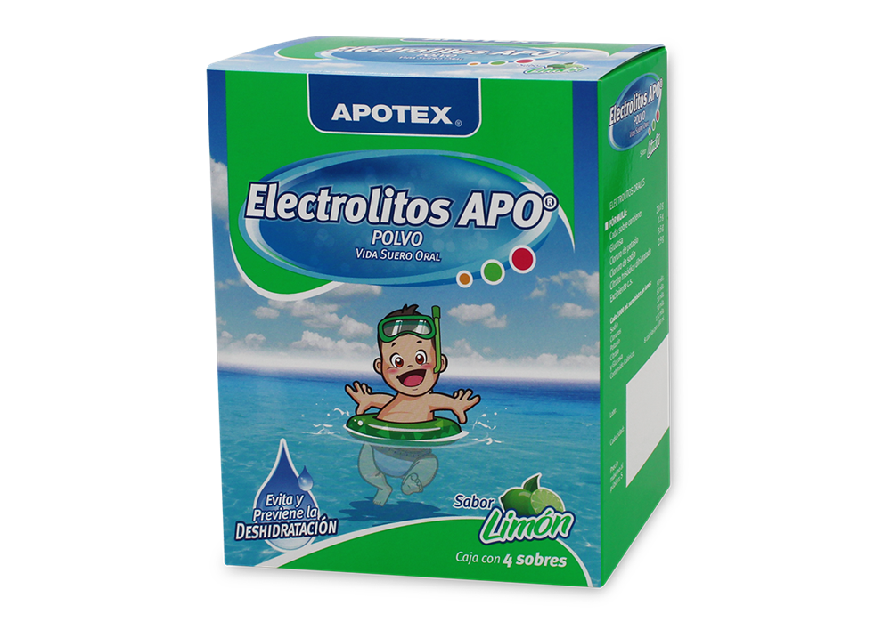ELECTROLITOS LIMON 4 SOB 20/3.5/2.9 G