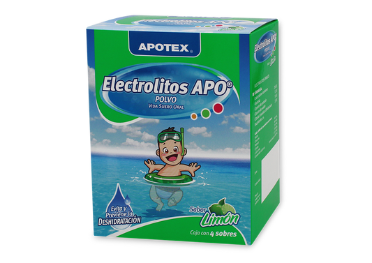 ELECTROLITOS LIMON 4 SOB 20/3.5/2.9 G