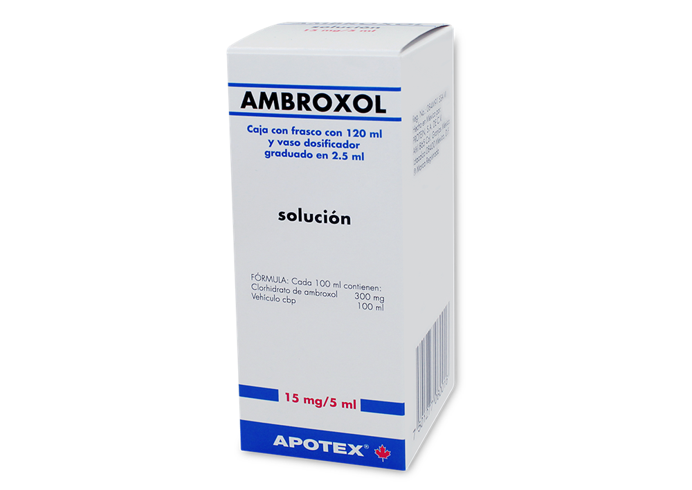 AMBROXOL 1 SOL 15MG/5ML/120 ML
