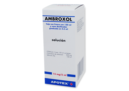 AMBROXOL 1 SOL 15MG/5ML/120 ML