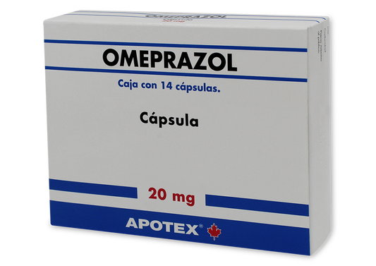 OMEPRAZOL 14 CAPS 20 MG