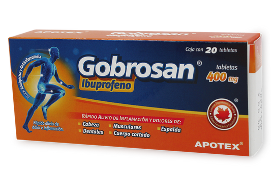 GOBROSAN 20 GARG 400 MG