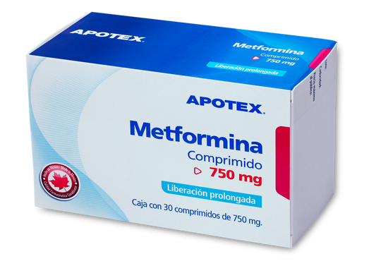 METFORMINA LP 30 COMP 750 MG