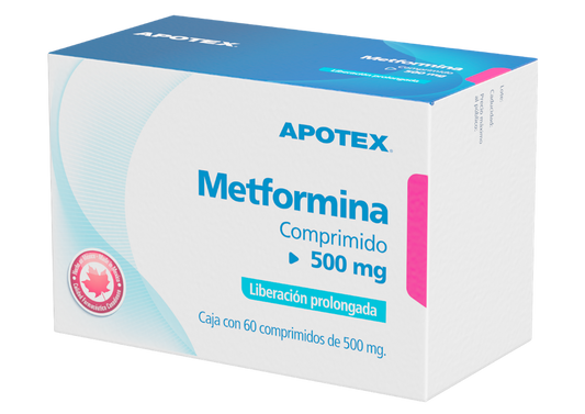 METFORMINA LP 60 COMP 500 MG