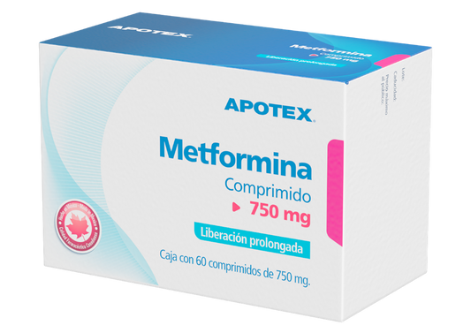 METFORMINA LP 60 COMP 750 MG