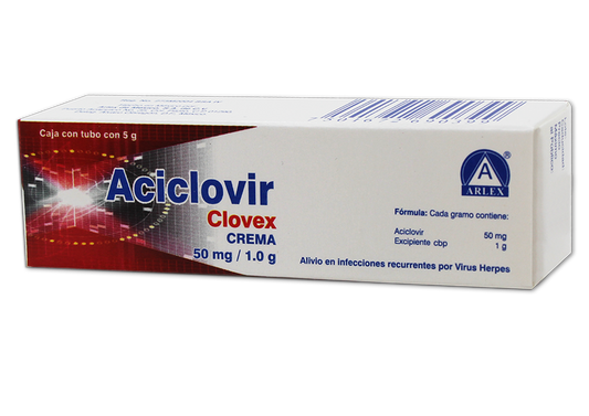 CLOVEX (ACICLOVIR) 1 CMA 5 G