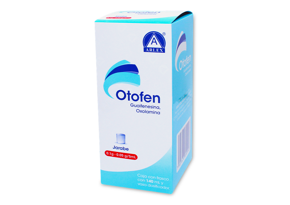 OTOFEN (OXOLA/GUAIFE) 1 JBE 2/1 G/140 ML