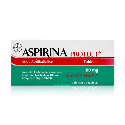 ASPIRINA PROTEC 28 TAB 100 MG