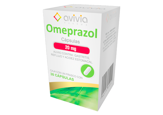 OMEPRAZOL 30 CAPS 20MG