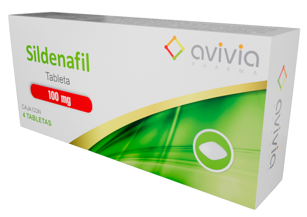 SILDENAFIL 4 TAB 100 MG