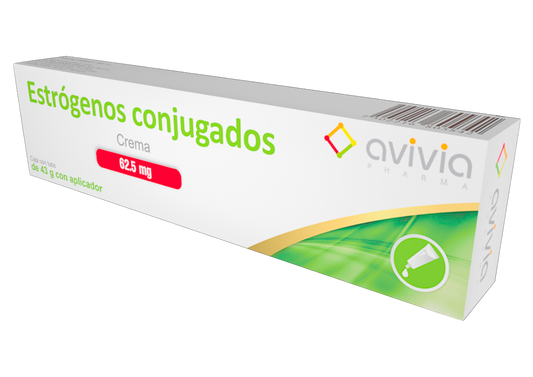 ESTROGENOS CONJUG 1 CMA 43G 62.5MG/100G