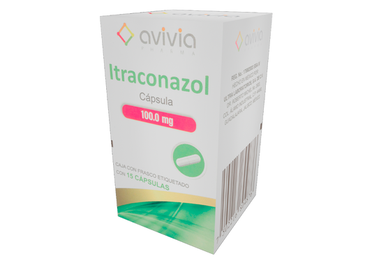ITRACONAZOL 15 CAPS 100 MG