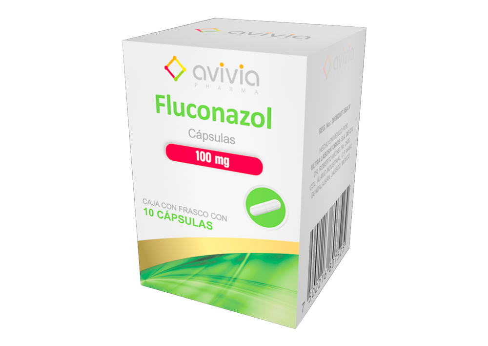 FLUCONAZOL 10 CAPS 100MG