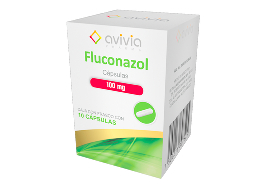 FLUCONAZOL 10 CAPS 100MG